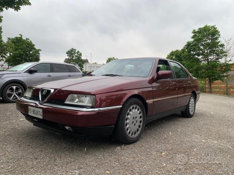 Usata Alfa Romeo 164 Super 201 CV (147 kW) 1992 Rosso Berlina