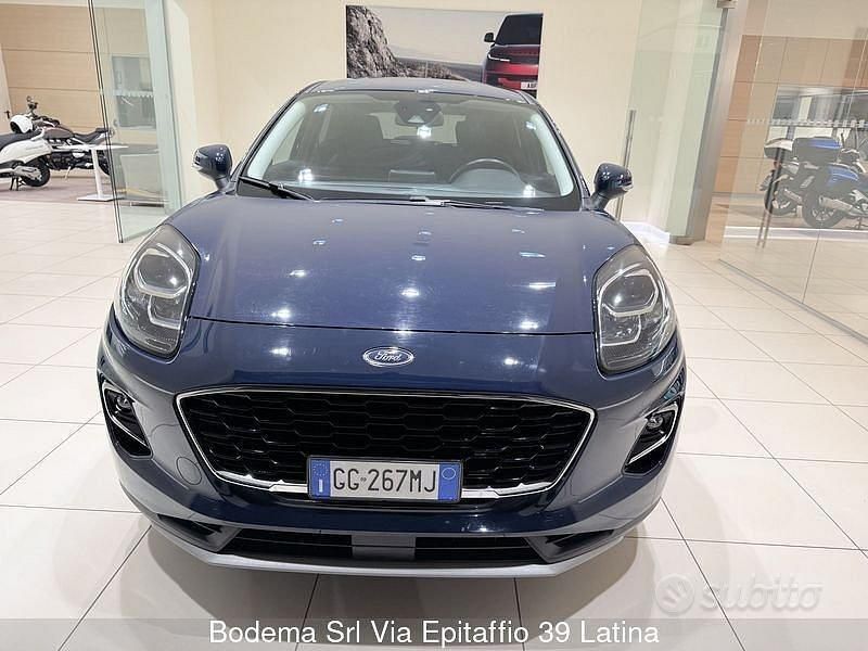 Usata Ford Puma Titanium 125 CV (91 kW) 2021 Blu SUV