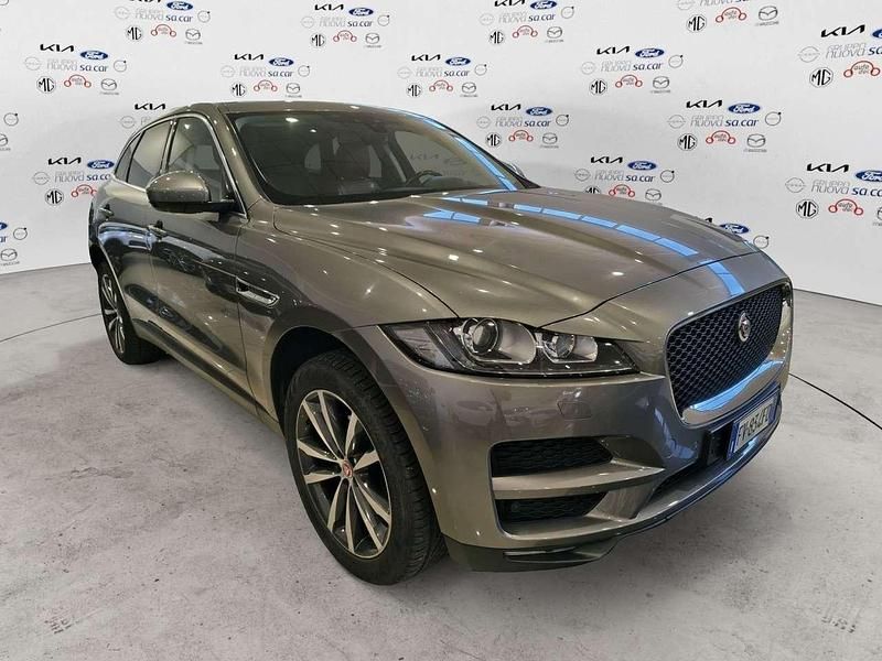 Usata Jaguar F-Pace Portfolio 241 CV (177 kW) 2019 Grigio SUV