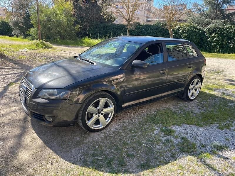 Usata Audi A3 Attraction 140 CV (102 kW) 2007 Grigio Utilitaria