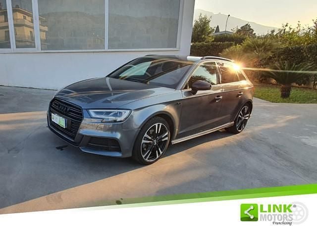 Usata Audi A3 Comfort 115 CV (84 kW) 2017 Grigio scuro