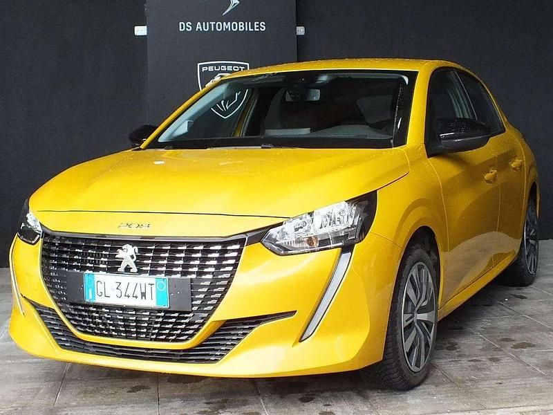 Usata Peugeot 208 Active 102 CV (75 kW) 2022 Giallo faro Utilitaria