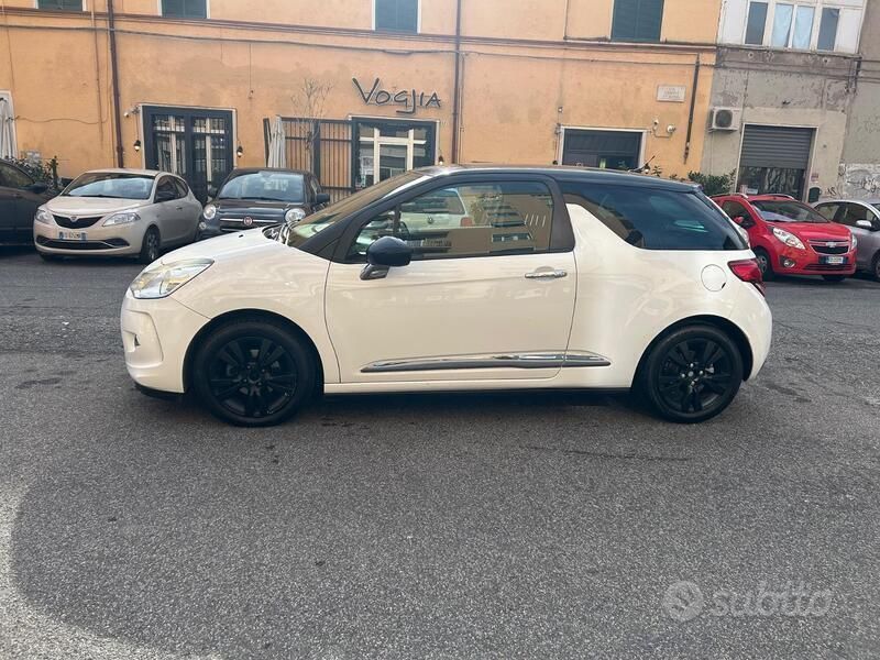 Usata DS Automobiles DS3 So Chic 92 CV (67 kW) 2013 Bianco Berlina