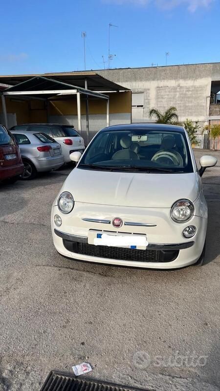 Usata Fiat 500 69 CV (50 kW) 2013 Bianco Utilitaria