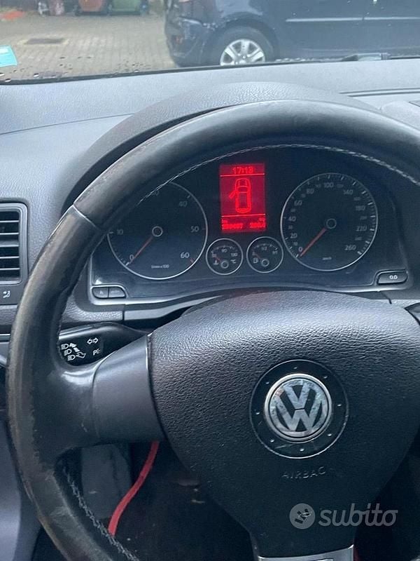 Usata VW Golf VI 2008 Nero Utilitaria