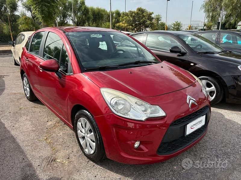 Usata Citroën C3 73 CV (53 kW) 2010 Rosso Utilitaria