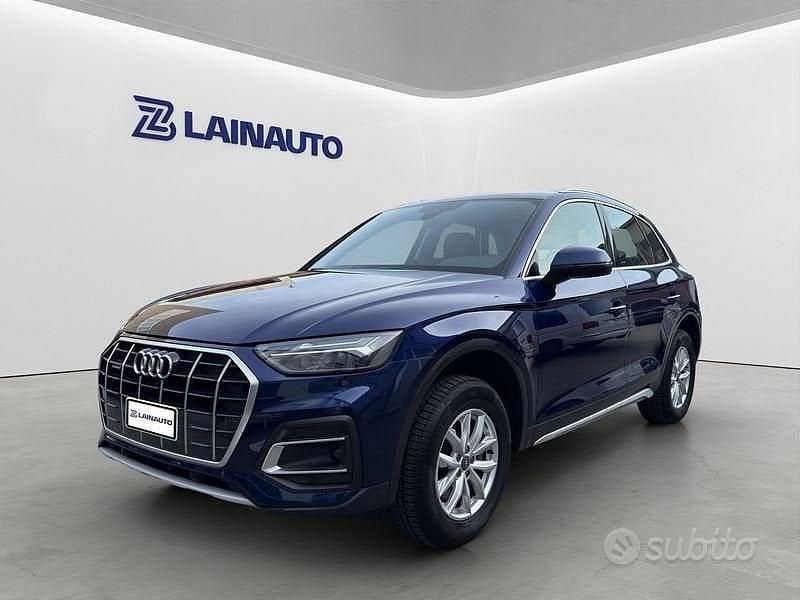 Usata Audi Q5 Advanced 204 CV (150 kW) 2021 Blu/azzurro SUV