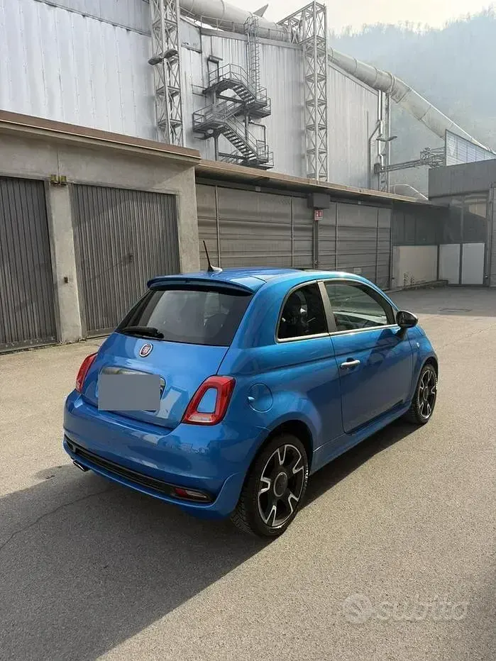 Usata Fiat 500S S 69 CV (50 kW) 2018 Bluazzurro Berlina