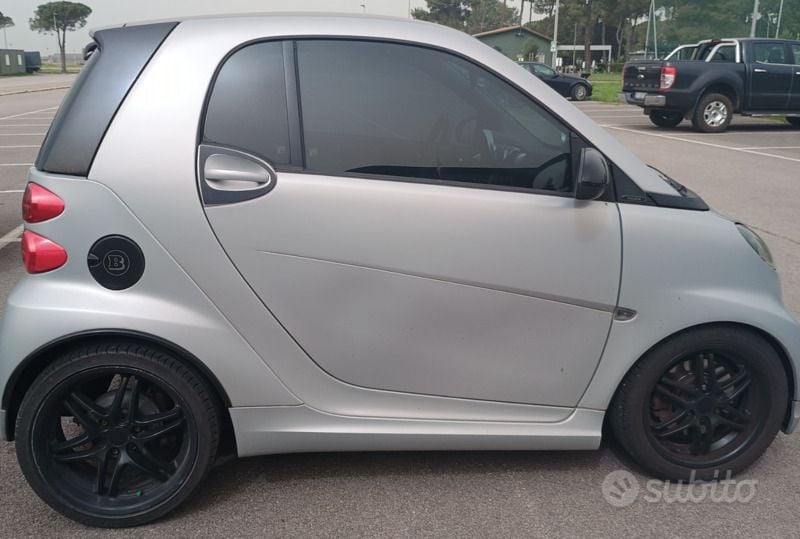 Usata Smart ForTwo Coupé Brabus 98 CV (72 kW) 2011 Grigio Coupé