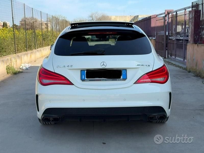 Usata Mercedes CLA45 AMG AMG 360 CV (264 kW) 2015 Bianco Station wagon