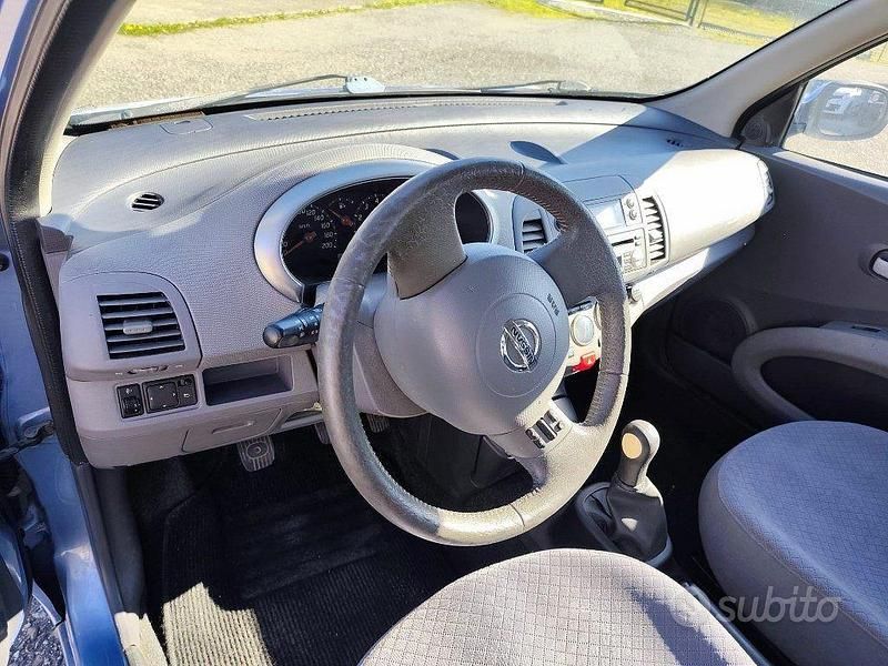 Gebraucht Nissan Micra Acenta 80 PS (58 kW) 2003 Blau Kleinwagen