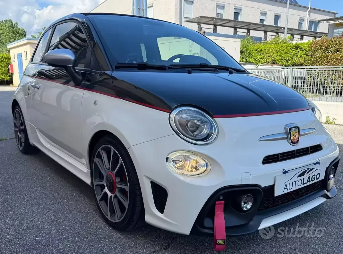 Usata Abarth 595C Turismo 165 CV (121 kW) 2018 Bianco Cabrio