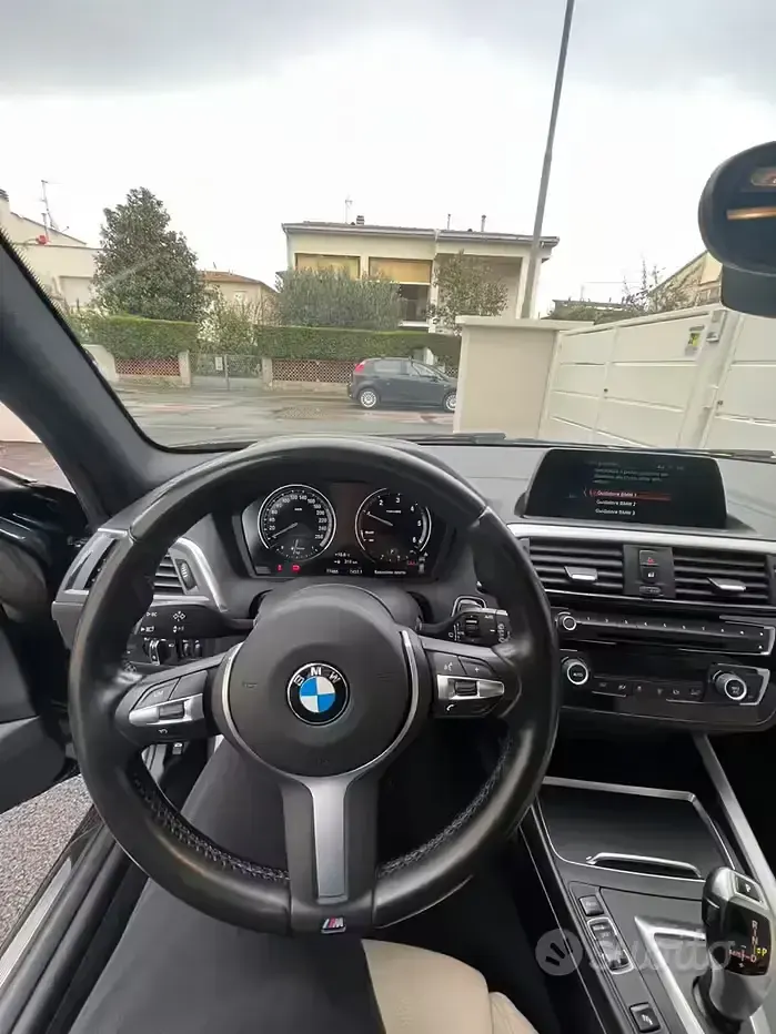 Usata BMW 116 M Sport 116 CV (85 kW) 2019 Nero Utilitaria