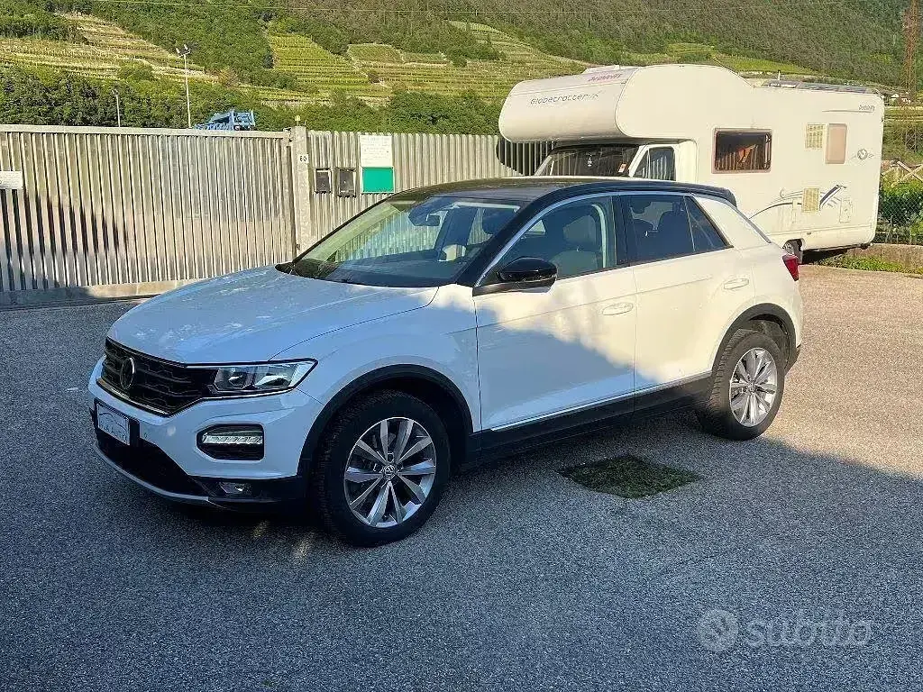 Usata VW T-Roc Style 150 CV (110 kW) 2020 Bianco SUV