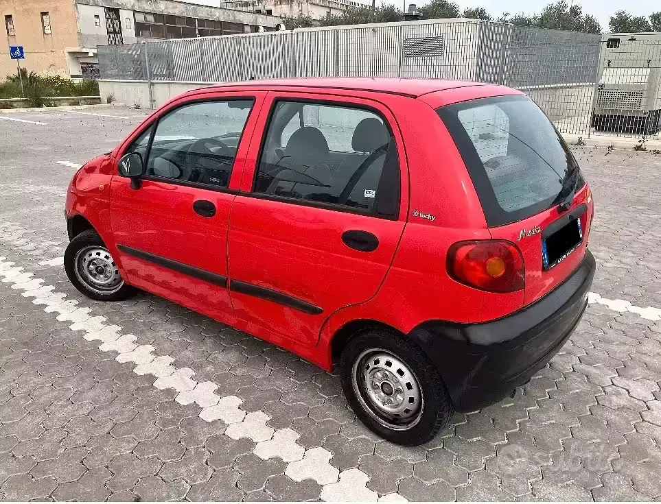 Usata Chevrolet Matiz 51 CV (37 kW) 2005 Rosso Utilitaria
