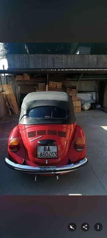 Usata VW Beetle Cabriolet 44 CV (32 kW) 1973 Rosso Cabrio