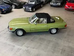 Usata Mercedes SL350 195 CV (143 kW) 1970 Verde Cabrio