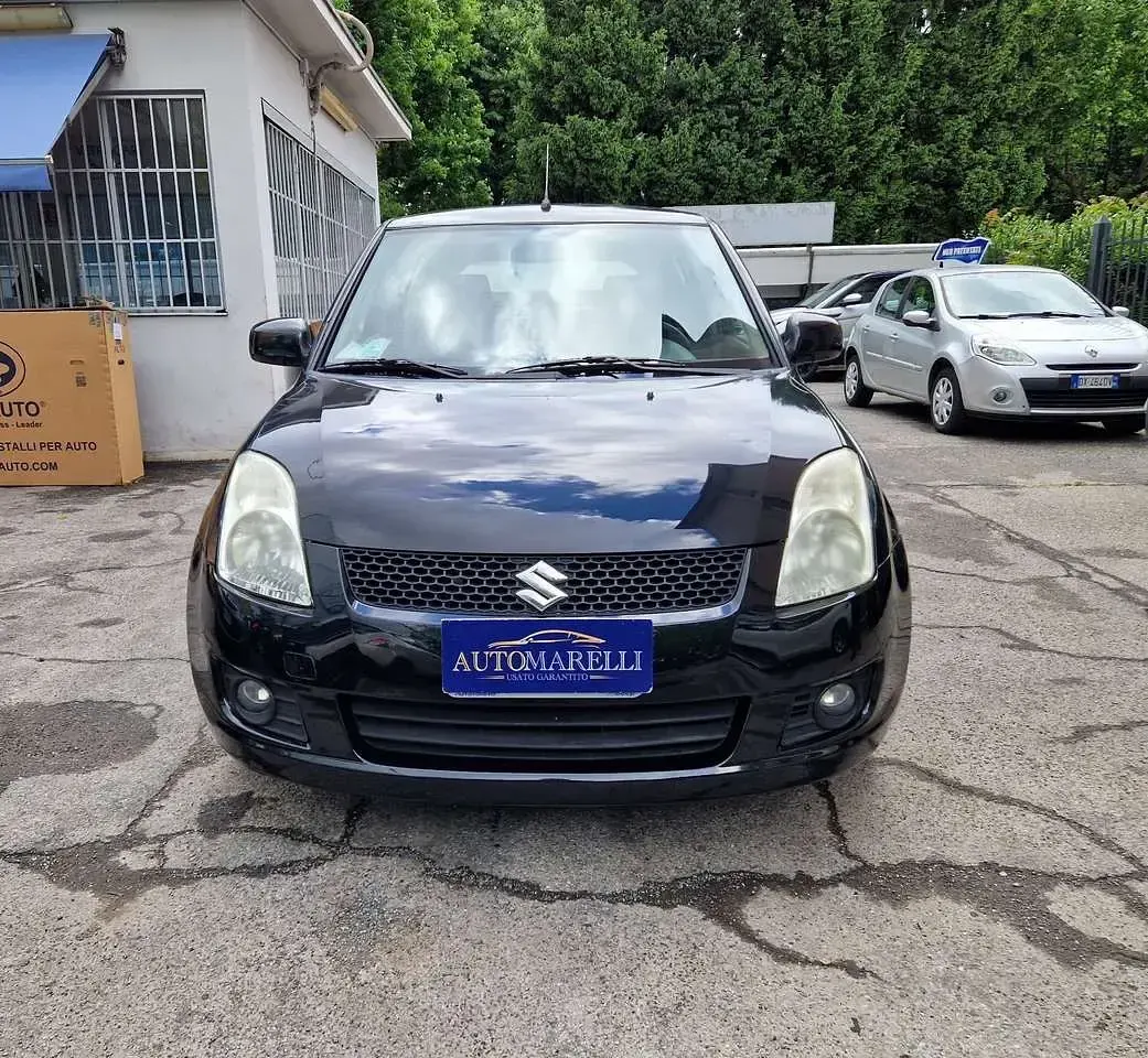 Usata Suzuki Swift GL 91 CV (66 kW) 2008 Nero Utilitaria
