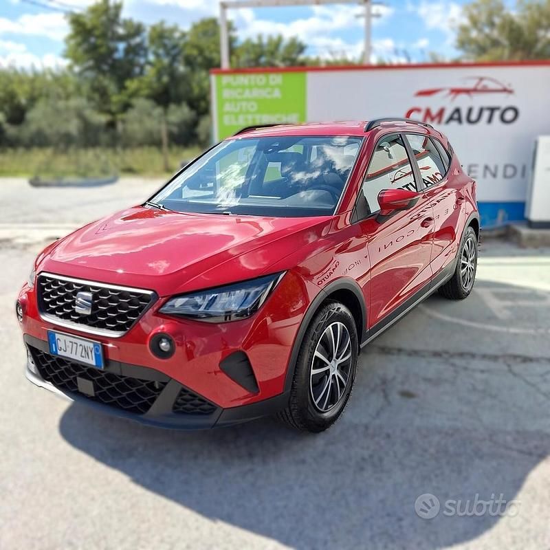 Usata Seat Arona Xperience 90 CV (66 kW) 2022 Rosso SUV