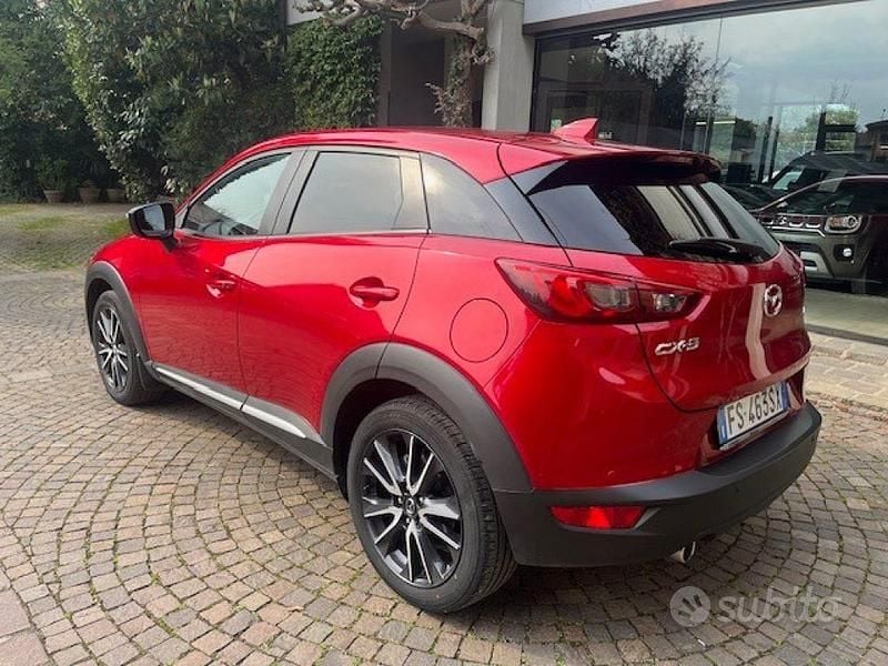 Usata Mazda CX-3 105 CV (77 kW) 2018 Rosso SUV