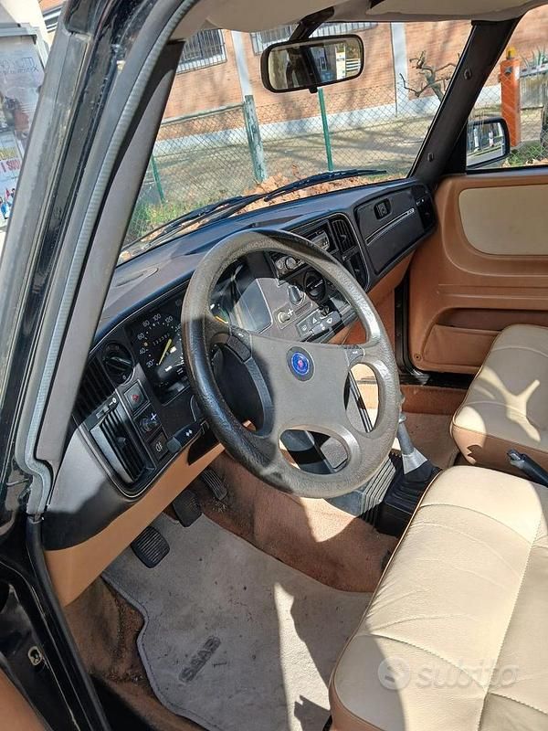 Usata Saab 900 1987 Nero