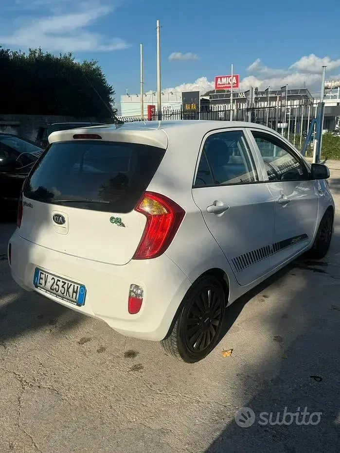 Usata Kia Picanto City 68 CV (50 kW) 2014 Bianco Utilitaria