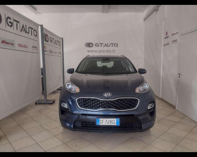 Usata Kia Sportage Style 132 CV (97 kW) 2021 Blu scuro SUV