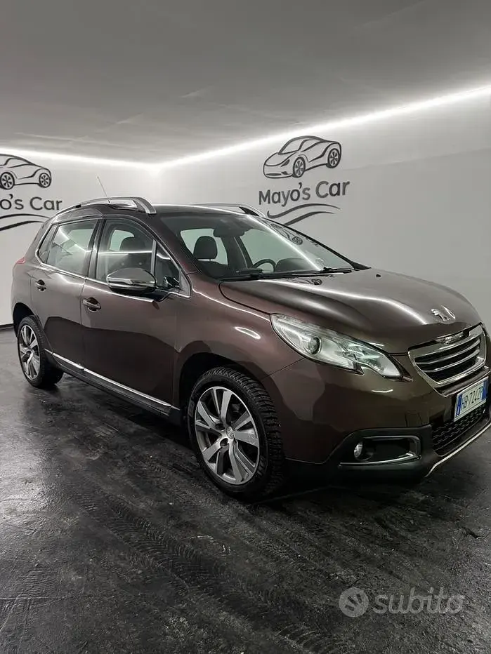 Usata Peugeot 2008 92 CV (67 kW) 2014 Rosso SUV