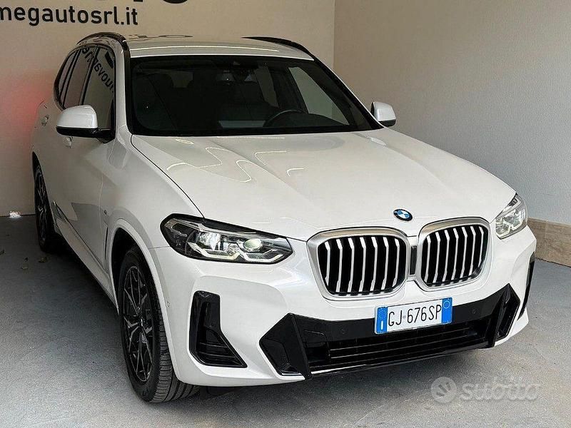 Usata BMW X3 M Sport 190 CV (139 kW) 2022 Bianco SUV