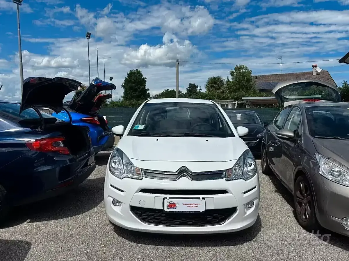 Usata Citroën C3 75 CV (55 kW) 2016 Bianco Berlina