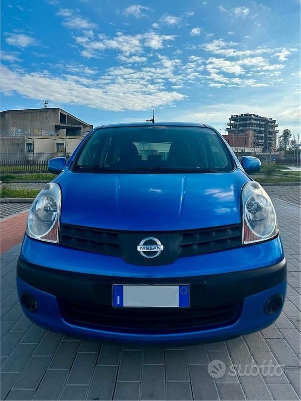 Usata Nissan Note 2007 Blu Utilitaria