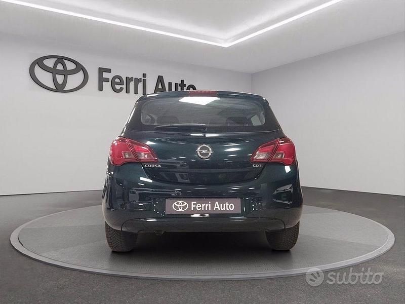 Usata Opel Corsa Cosmo 75 CV (55 kW) 2015 Nero Berlina