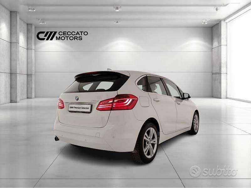 Usata BMW 216 Active Tourer Advantage 2017 Bianco Monovolume