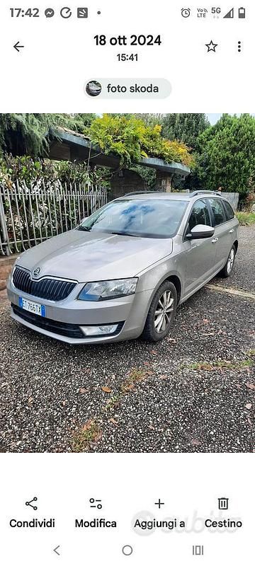 Usata Skoda Octavia 150 CV (110 kW) 2014 Utilitaria