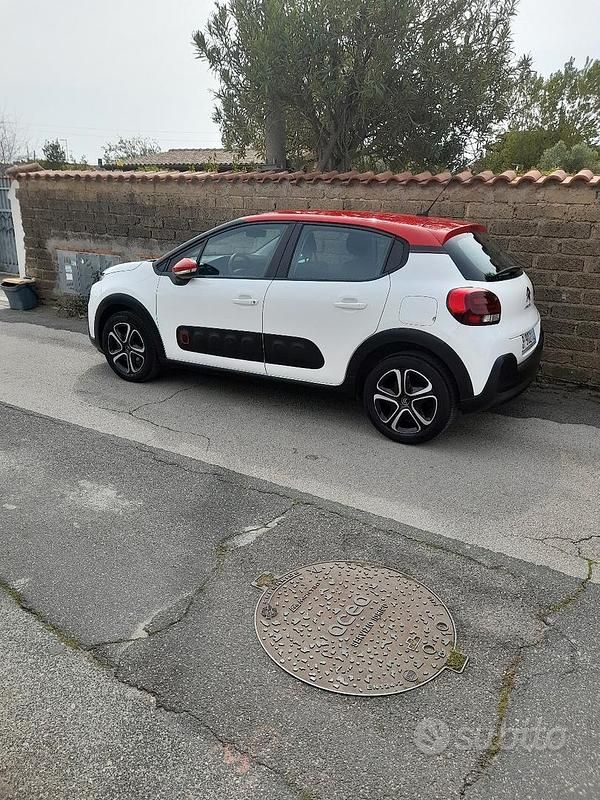 Usata Citroën C3 82 CV (60 kW) 2020 Bianco Utilitaria