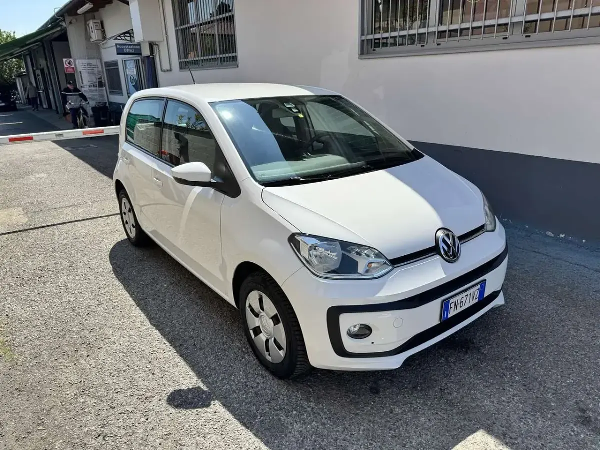 Usata VW up! Highline 75 CV (55 kW) 2018 Bianco Utilitaria