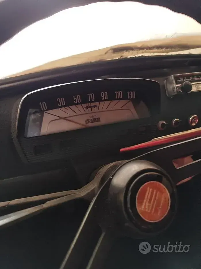 Usata Fiat 500 1970 Nero Utilitaria