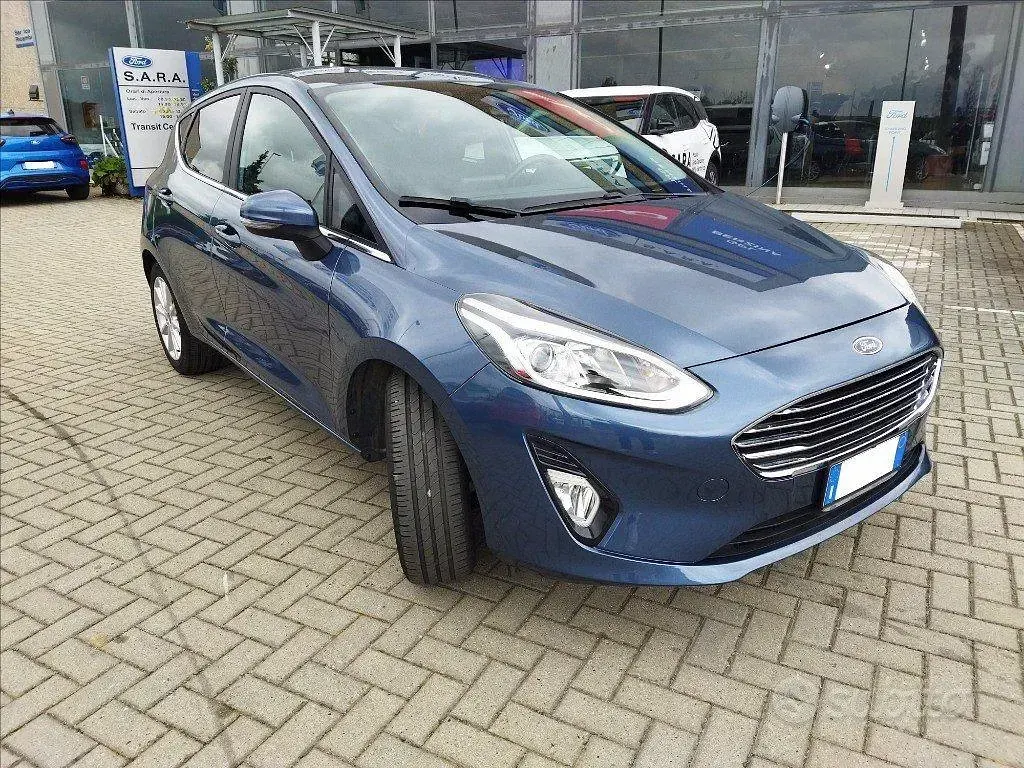 Usata Ford Fiesta Titanium S 101 CV (74 kW) 2019 Blu Utilitaria