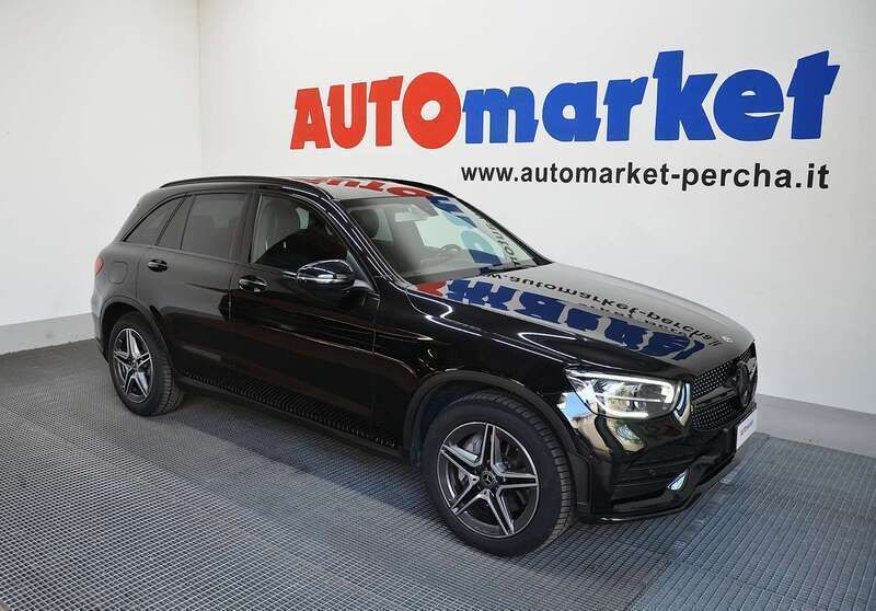 Usata Mercedes GLC220 AMG line 194 CV (142 kW) 2020 Nero SUV