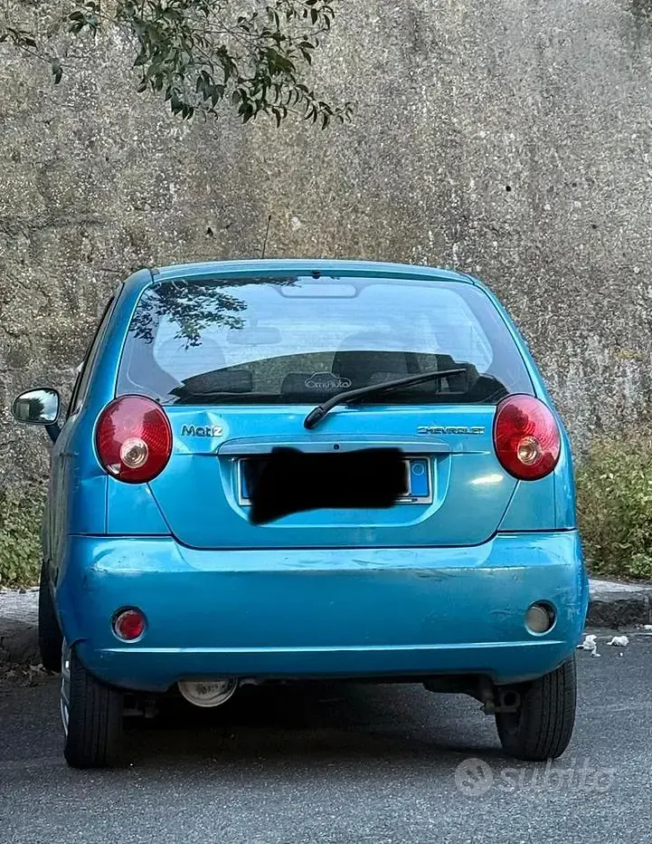 Usata Chevrolet Matiz 2007 Blu Utilitaria