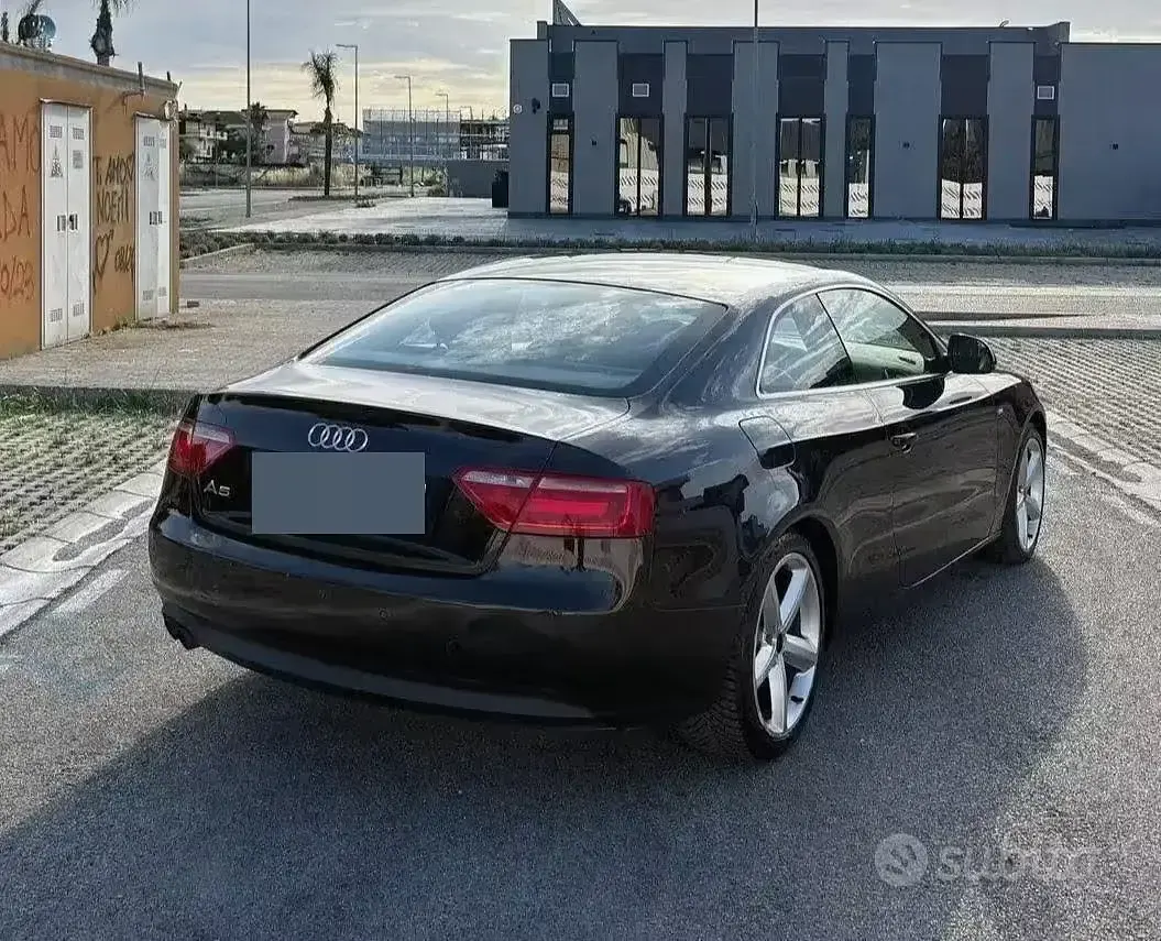 Usata Audi A5 170 CV (125 kW) 2009 Nero Coupé