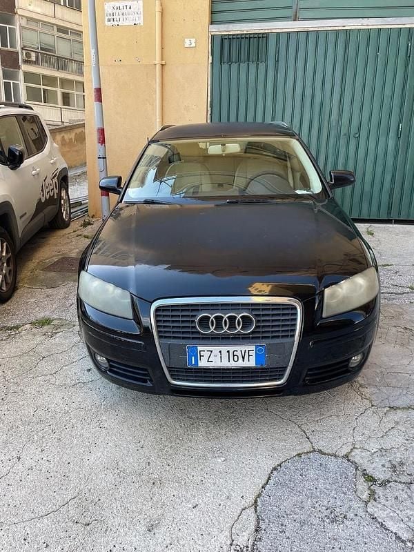 Usata Audi A3 105 CV (77 kW) 2008 Nero Utilitaria