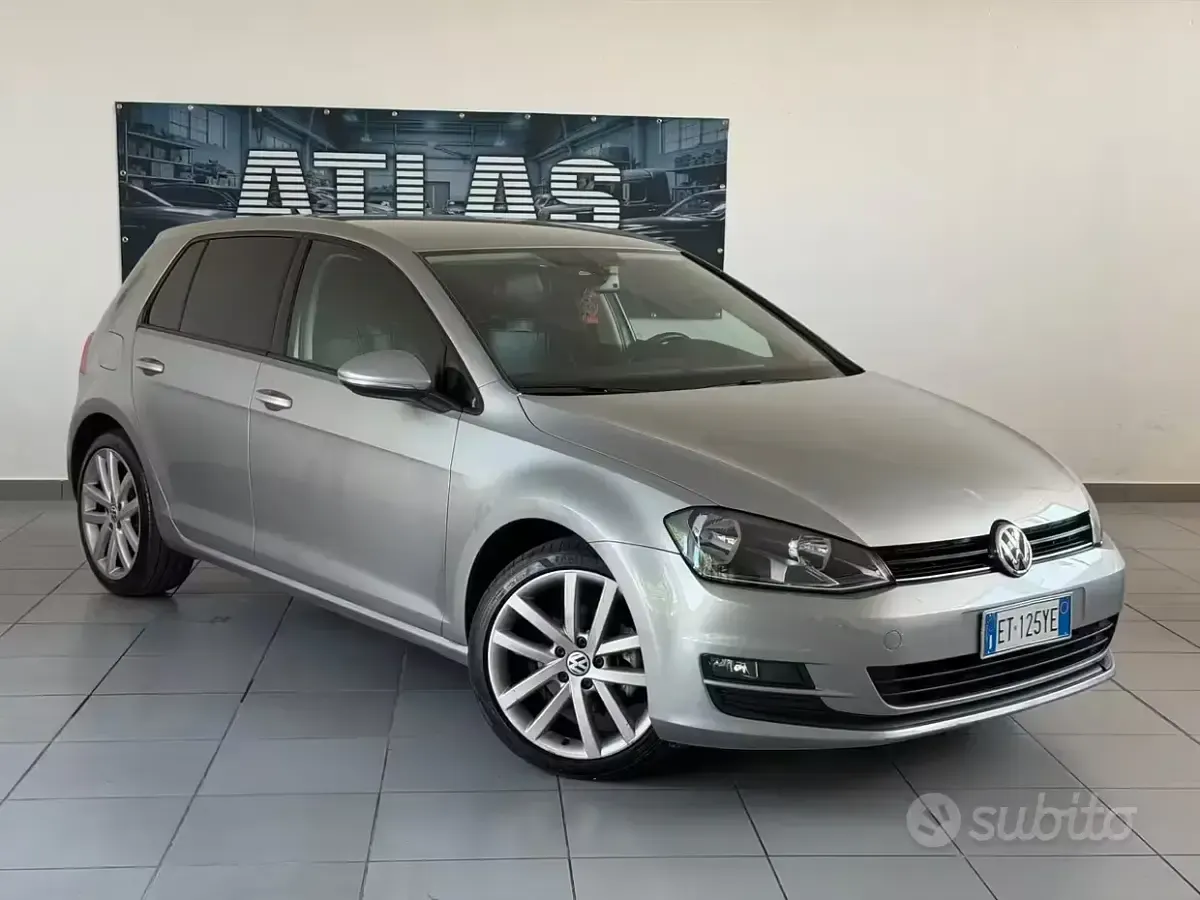Usata VW Golf VII Comfortline 105 CV (77 kW) 2013 Beige Berlina
