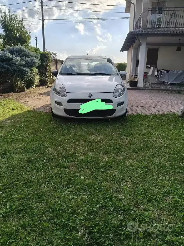 Usata Fiat Punto 75 CV (55 kW) 2014 Bianco Utilitaria