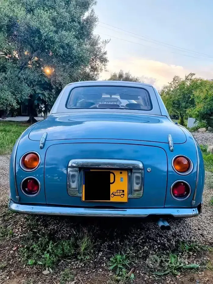 Usata Nissan Figaro 76 CV (55 kW) 2015 Blu Cabrio