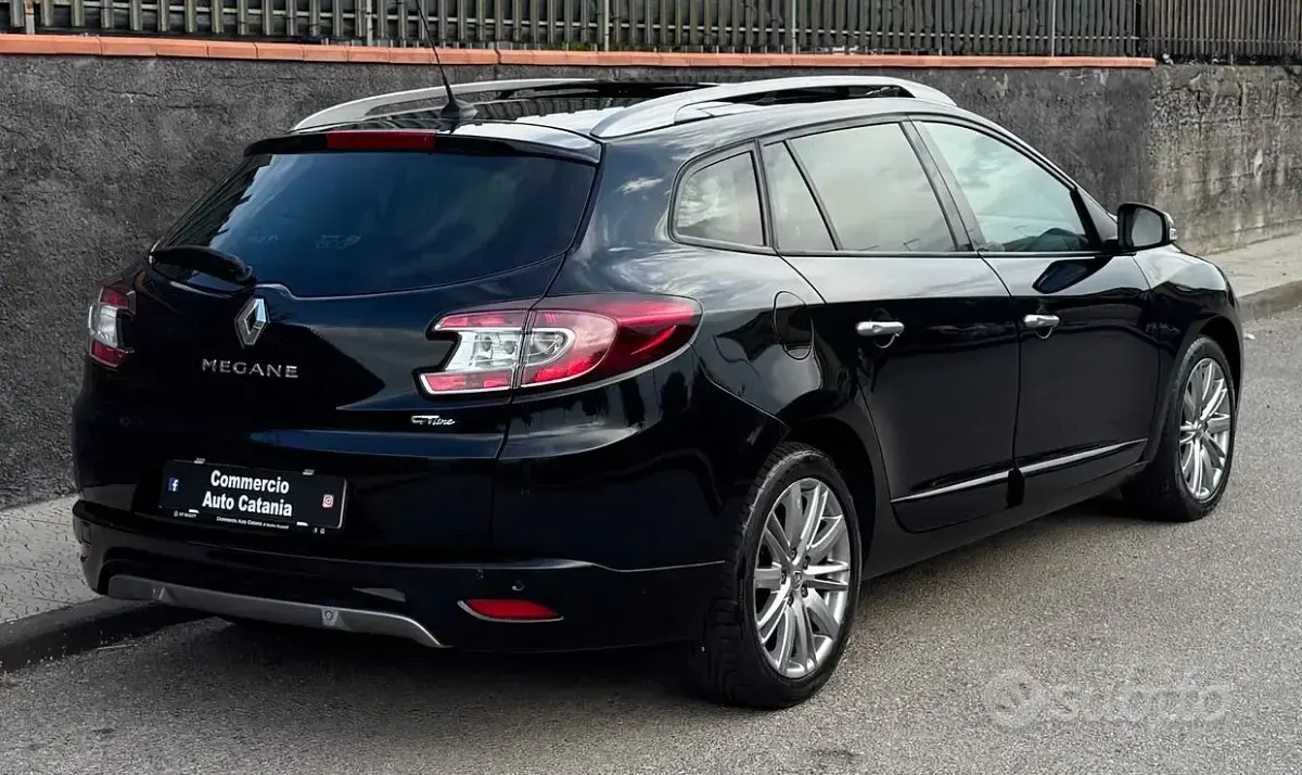 Usata Renault Mégane GT Line GT-Line 110 CV (80 kW) 2014 Nero Station wagon