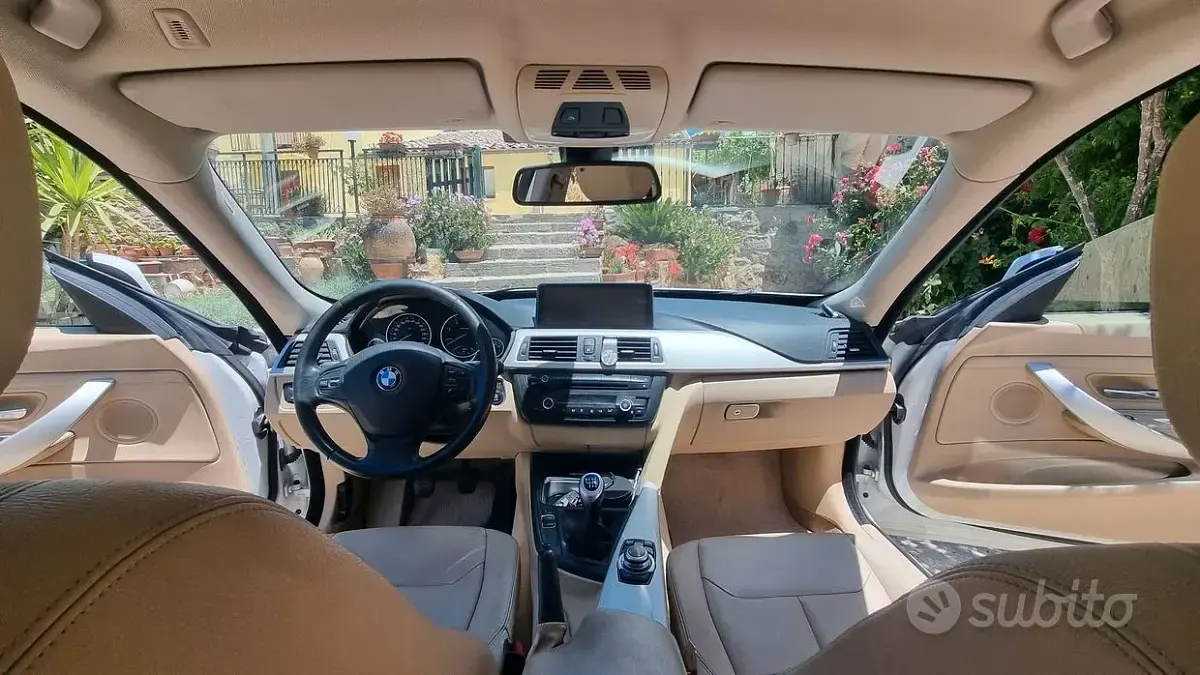 Usata BMW 318 143 CV (105 kW) 2014 Bianco Berlina
