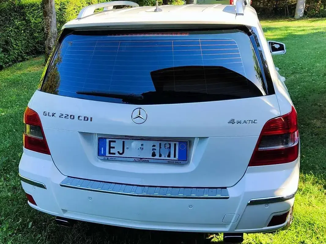Usata Mercedes GLK220 170 CV (125 kW) 2012 Bianco SUV