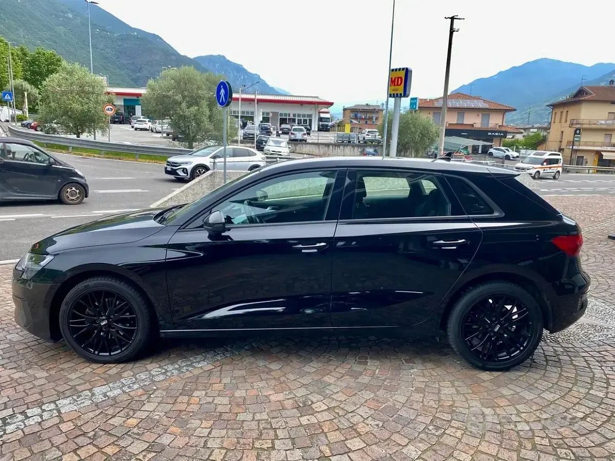 Usata Audi A3 Advanced 116 CV (85 kW) 2022 Nero Berlina