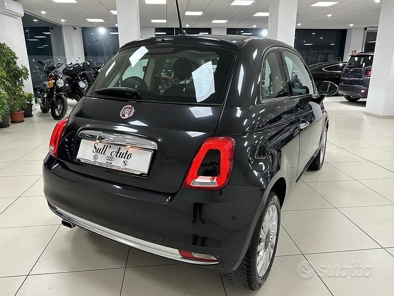 Usata Fiat 500 Lounge 95 CV (69 kW) 2017 Nero Berlina